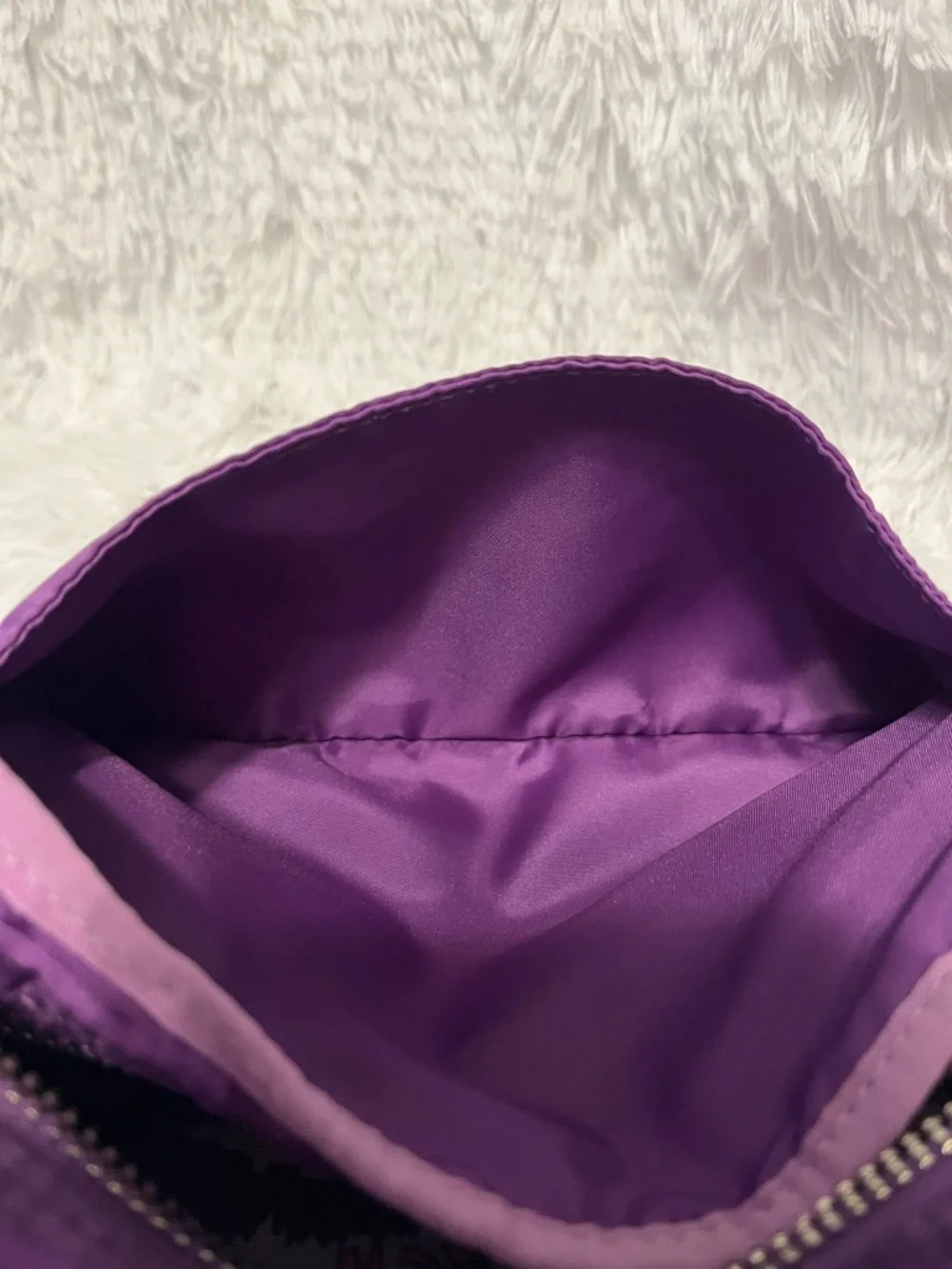 COACH 🦓🦄 NWOT Poppy Cosmetic Case in Purple Zebra Y2K HTF and Collectible